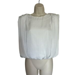 Chic White Women's Blouse